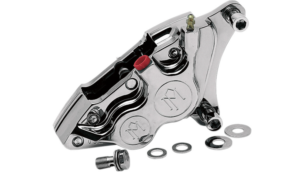 Performance Machine - Four-Piston Differential-Bore Caliper Front Left