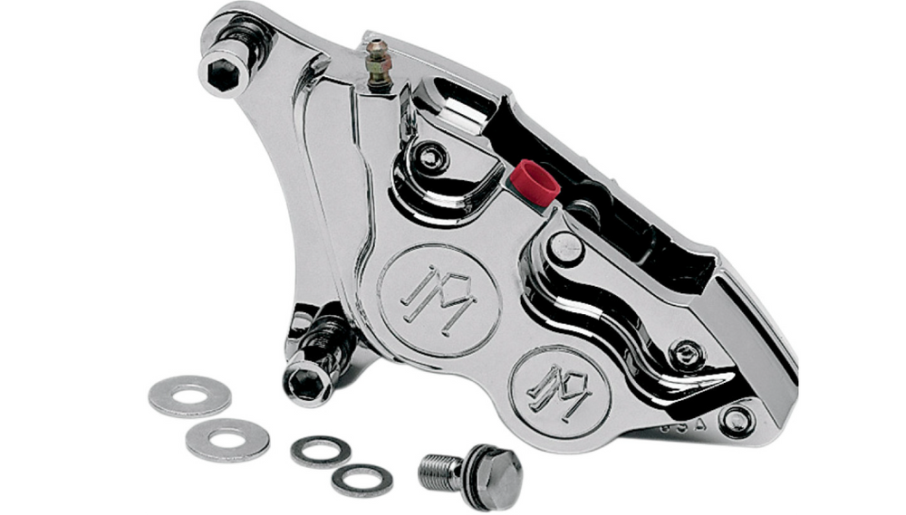 Performance Machine - Four-Piston Differential-Bore Caliper Front Right